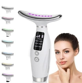 Face Neck Lifting and Tightening Massager Anti-Aging Device, Wrinkle and Double Chin Remover Beauty Device