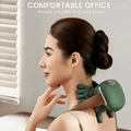 ThermaPulse™ 4D Heated Neck & Back Massager – Deep Tissue Shiatsu Pain Relief